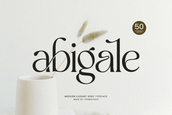 Abigale Font font preview