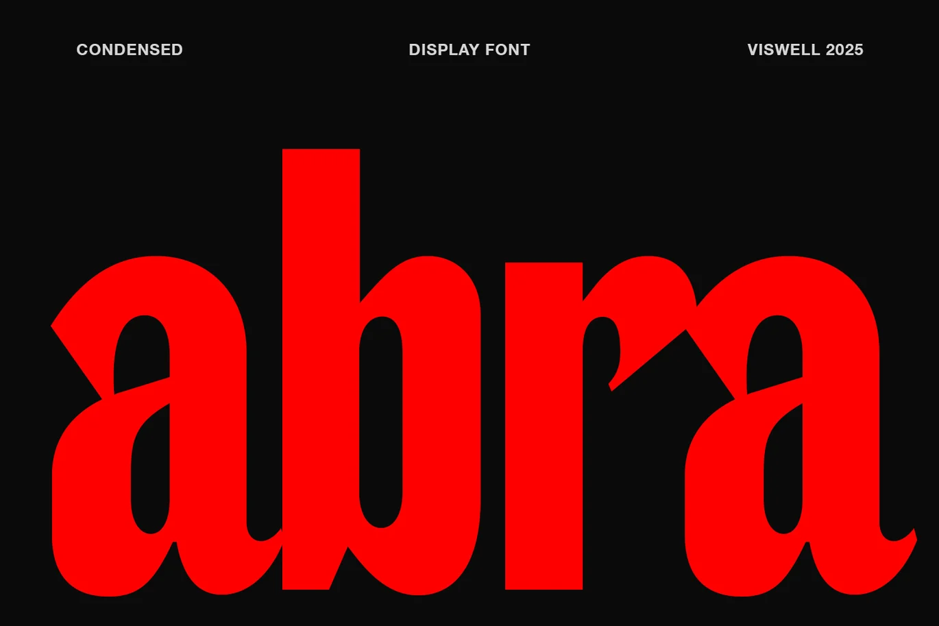 Abra Font font preview