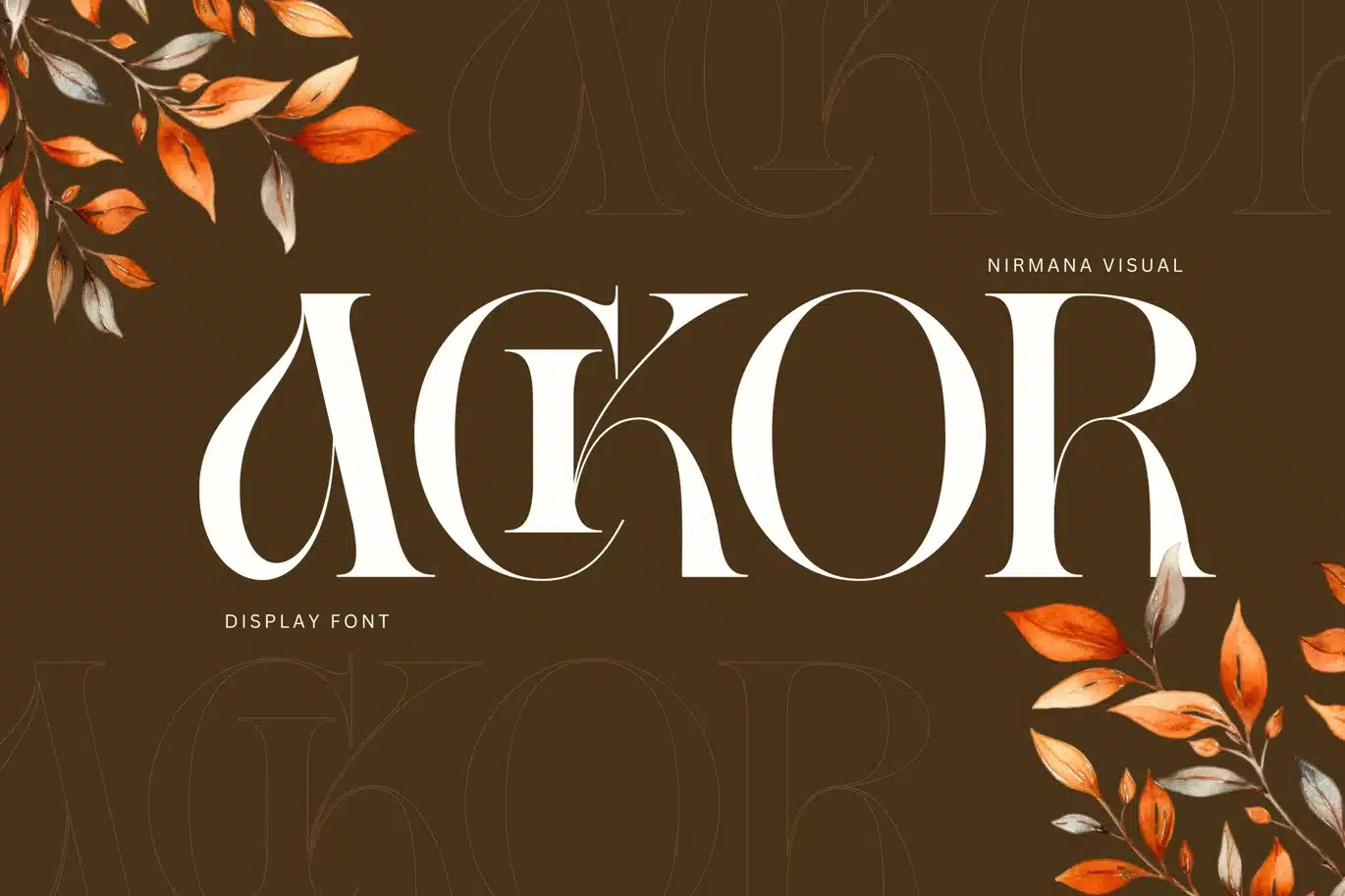 Ackor – Branding Logo Font font preview