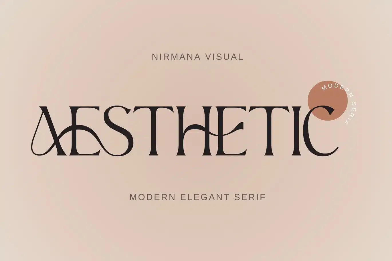 Aesthetic – Logo Font font preview