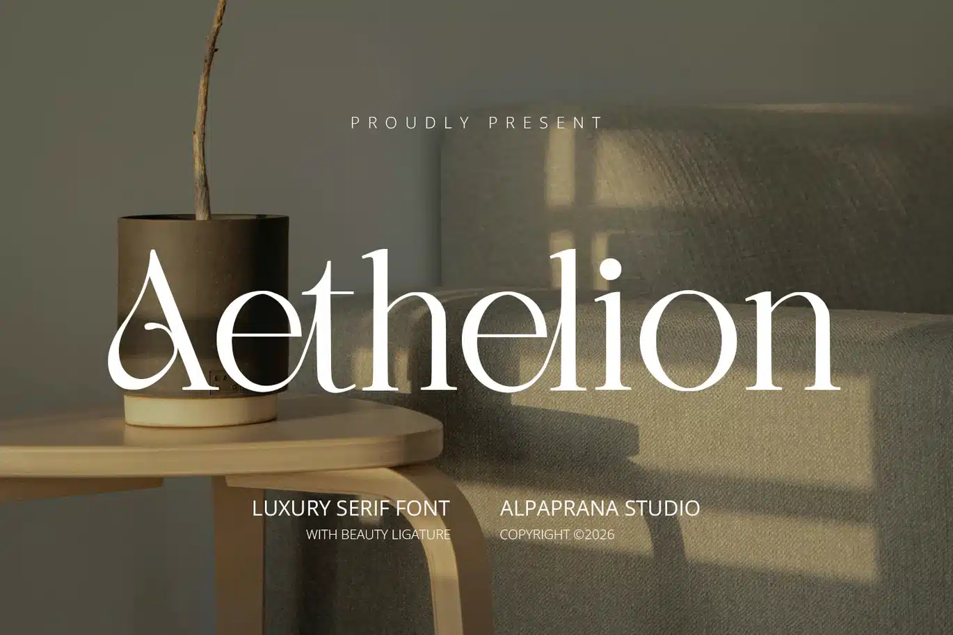 Aethelion Font font preview