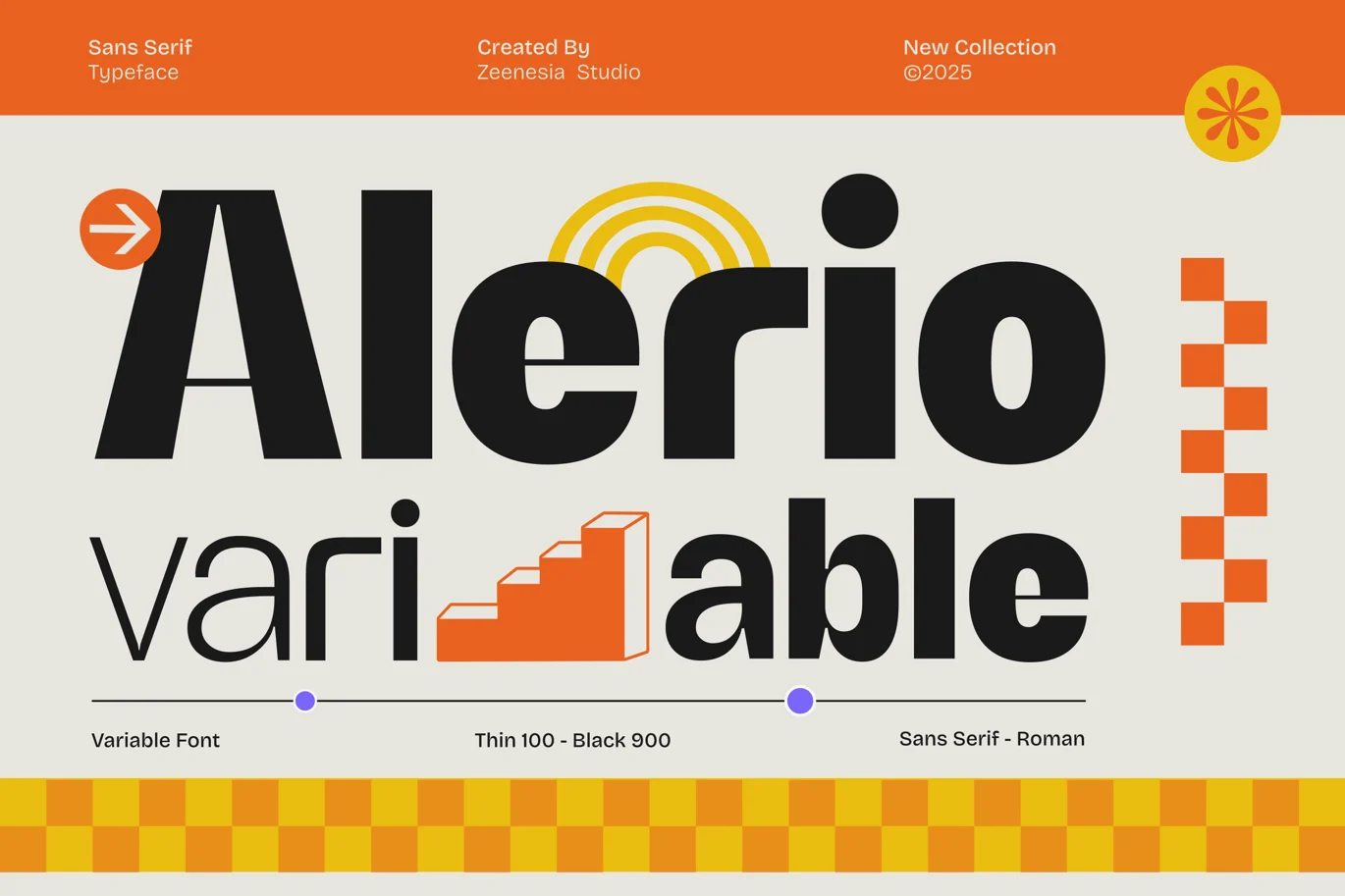 Alerio Variable Font font preview