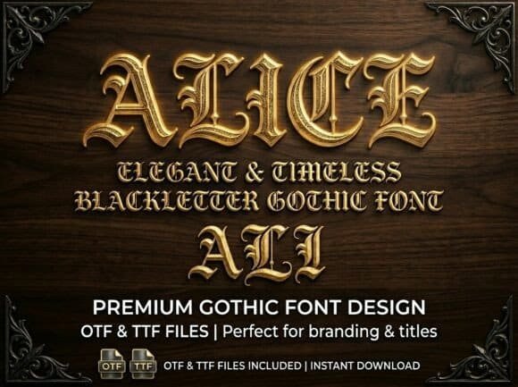 Alice Font font preview