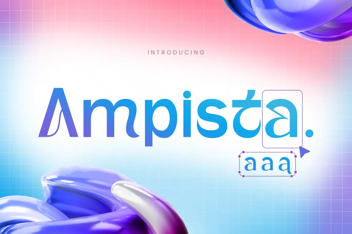 Ampista – Stylish Modern Font font preview