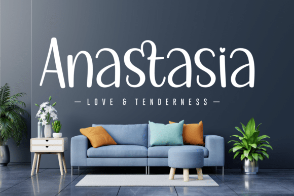 Anastasia Font font preview