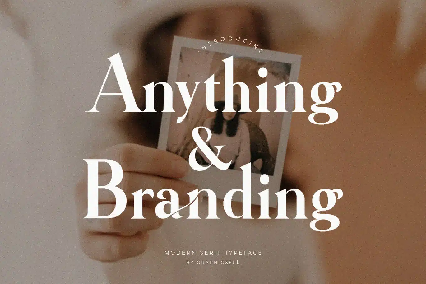 Anything Branding Serif Font font preview