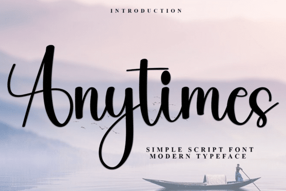 Anytimes Font font preview
