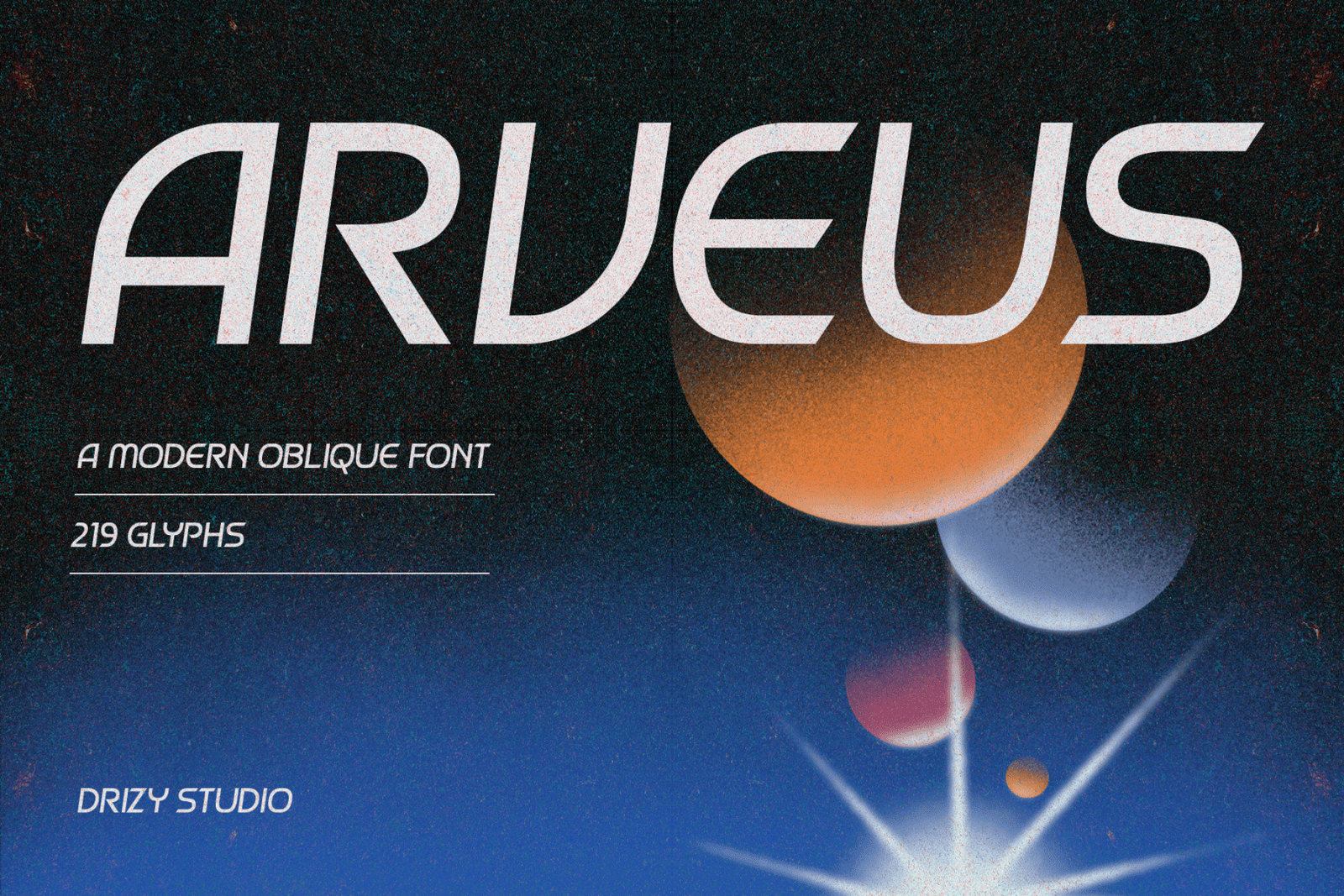 Arveus Demo Font font preview