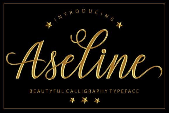 Aseline Font font preview