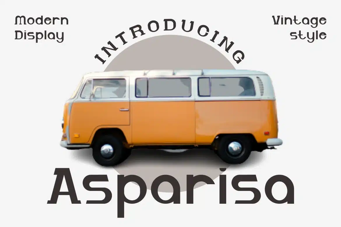 Asparisa Font font preview