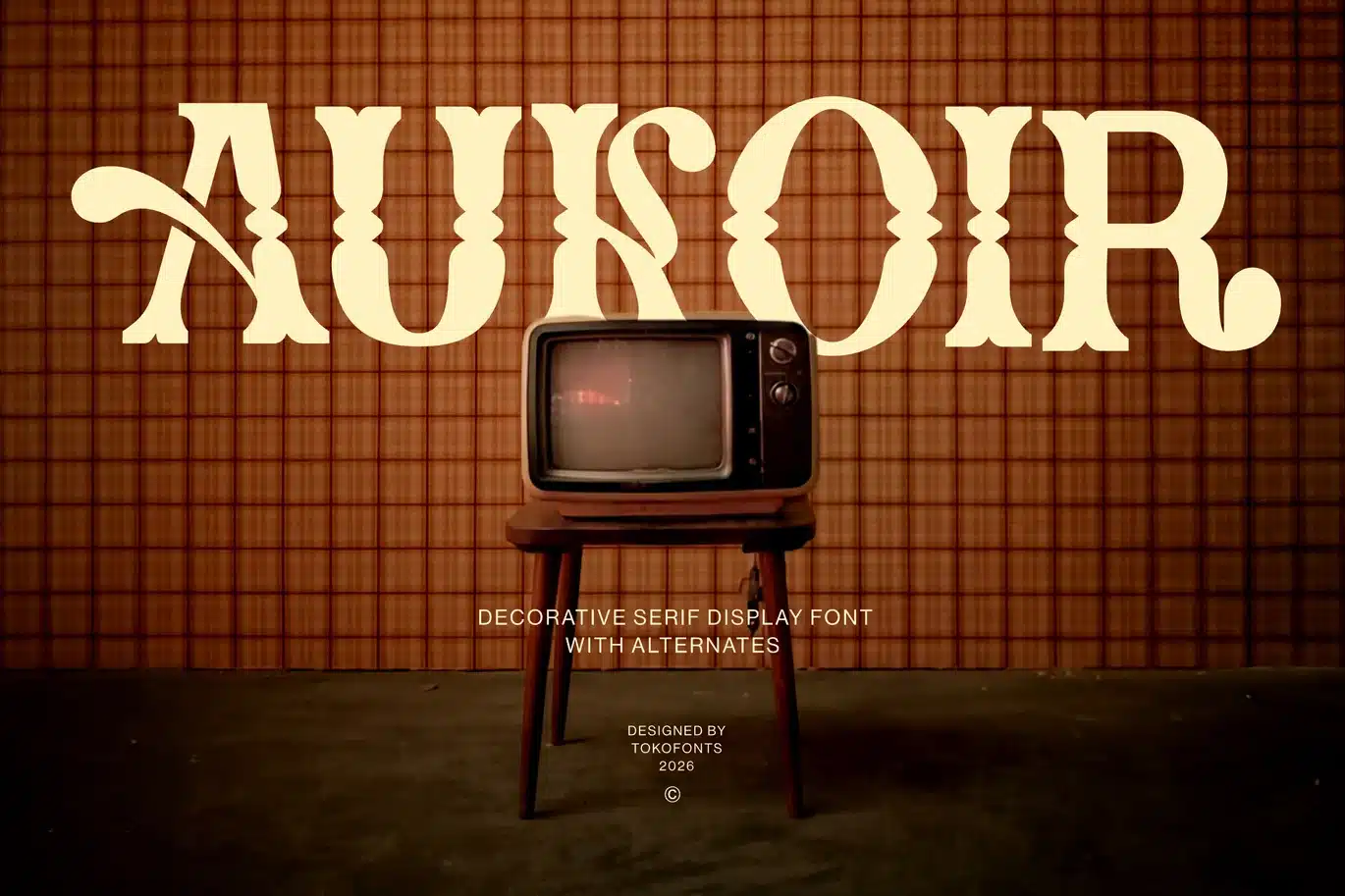 Aukoir – Logo Font font preview