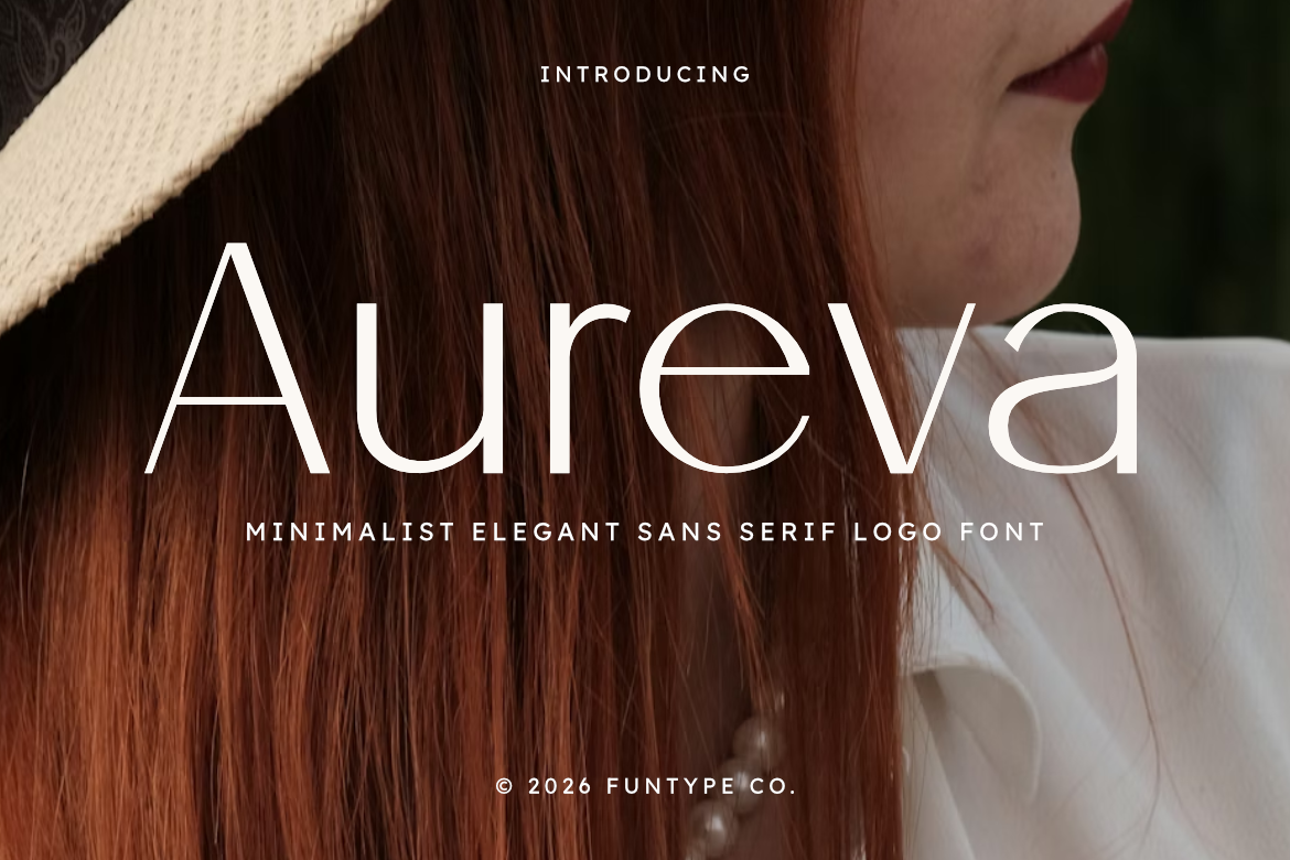 Aureva Font font preview