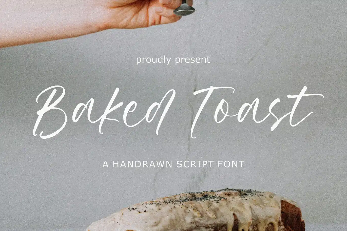Baked Toast – Handdrawn Script Logo Font font preview