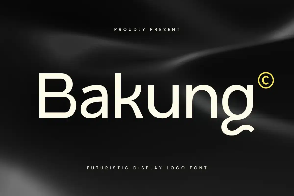 Bakung – Modern Branding Logo Font font preview
