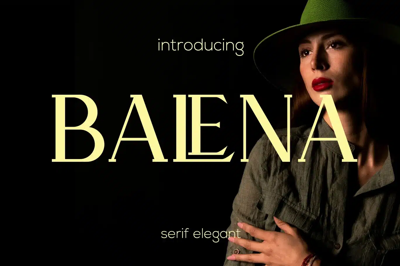 Balena – Serif Display Luxury Font font preview