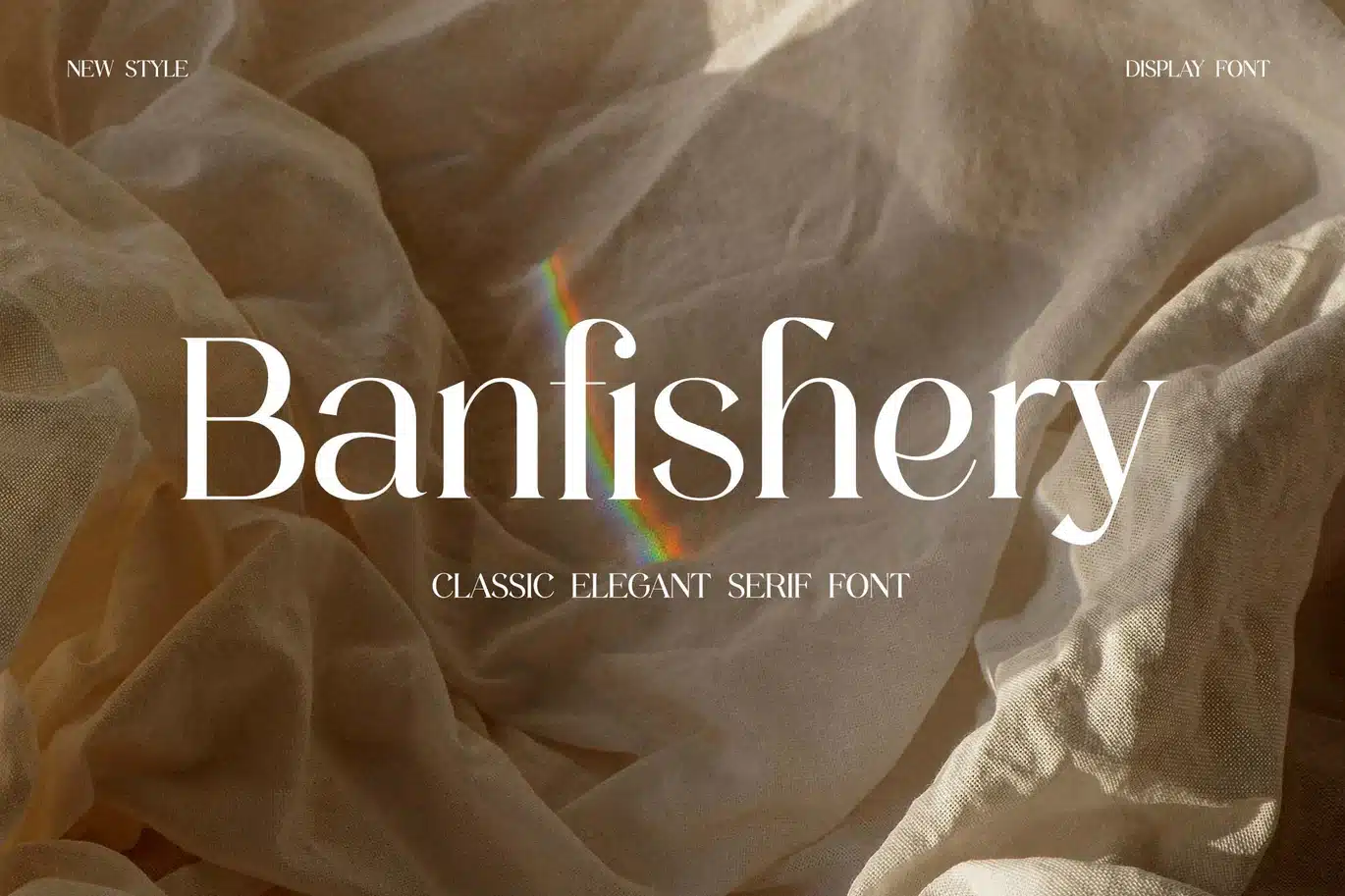 Banfishery Classic Elegant Serif Font font preview