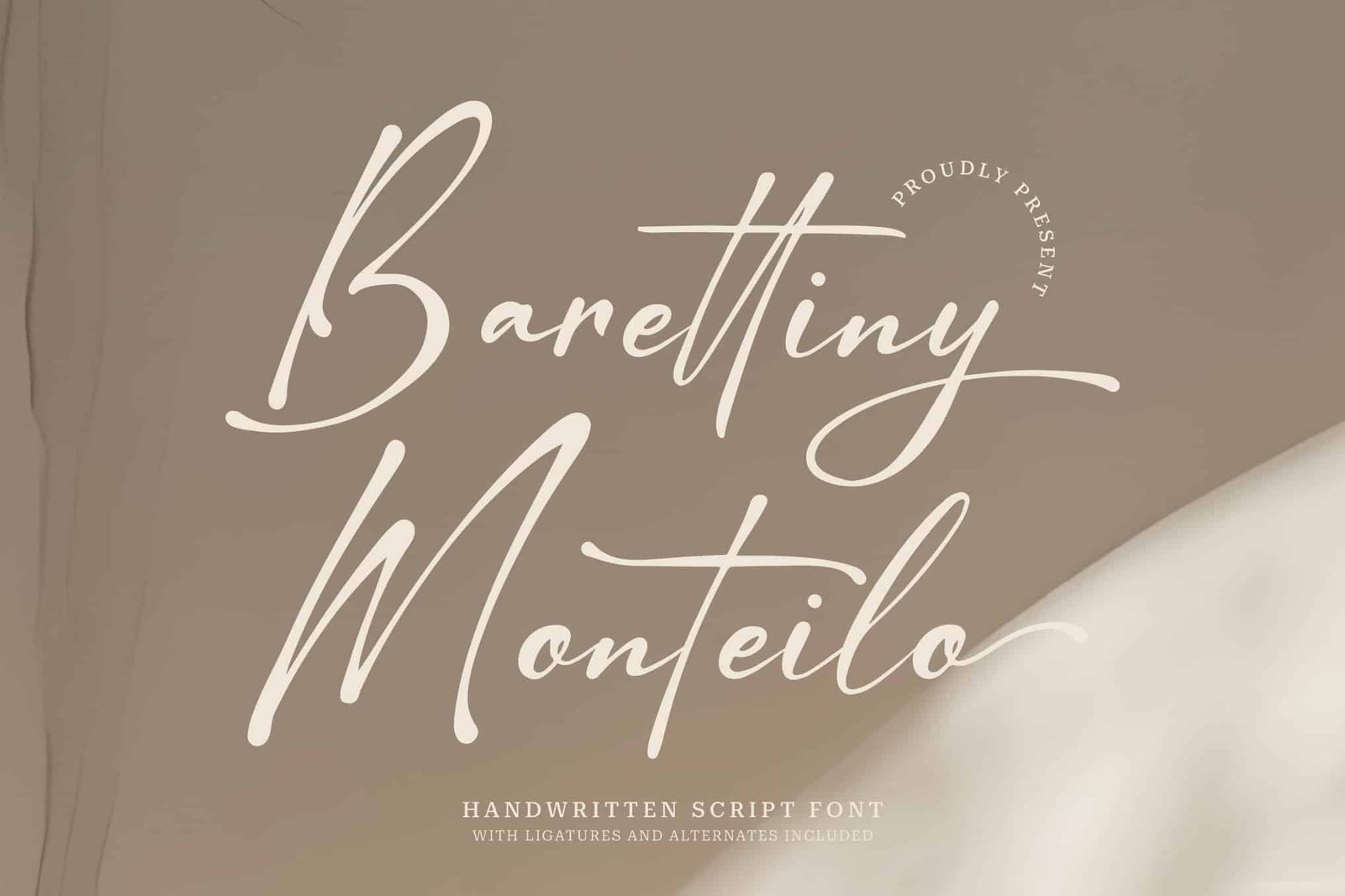 Barettiny Monteilo | Handwritten Script Font font preview