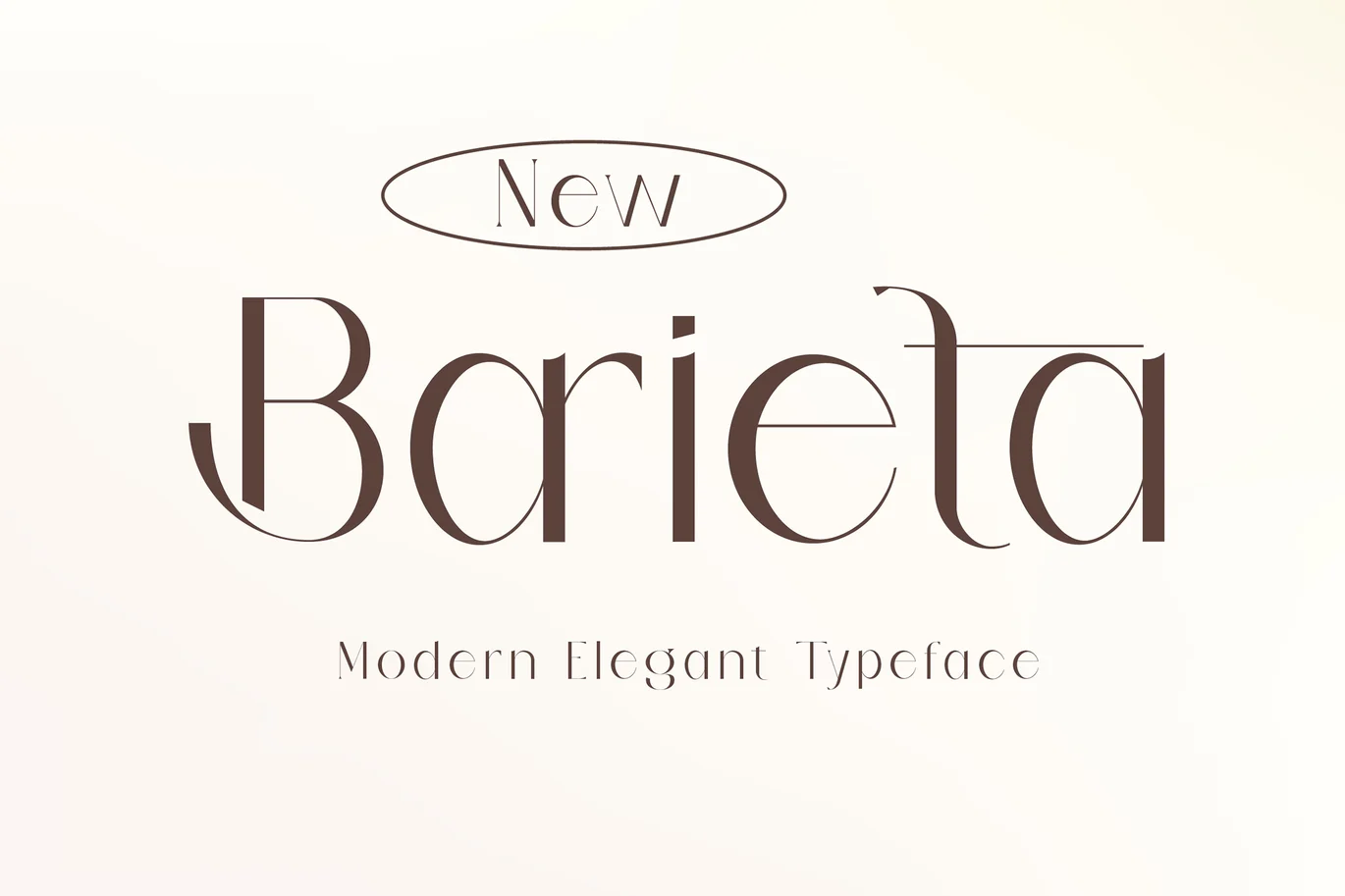 Barieta Elegant Typeface Font font preview
