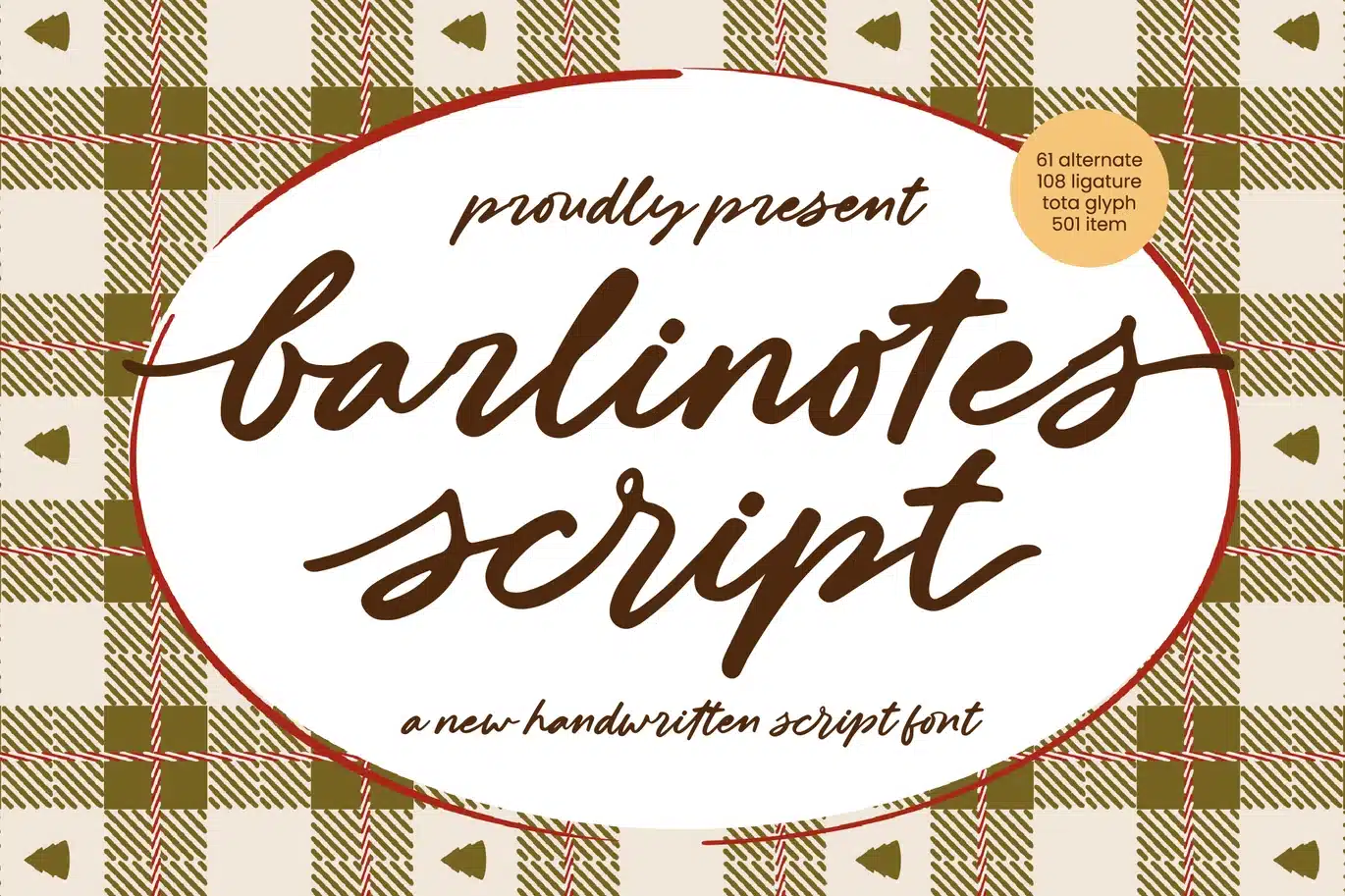 Barlinotes – New Handwritten Script Font font preview