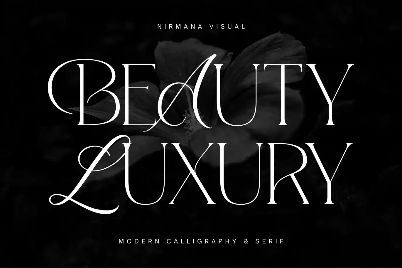 Beauty Luxury – Logo Font font preview
