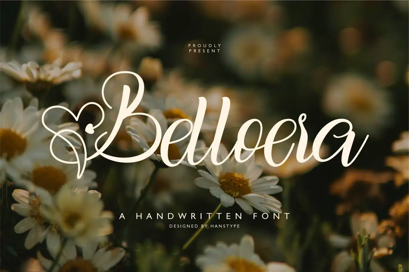 Belloera – Handwritten Font font preview