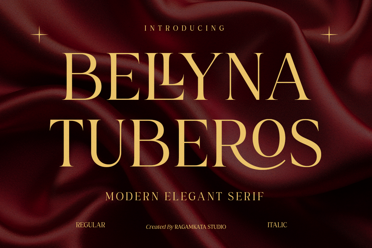 Bellyna Tuberos Demo Font font preview