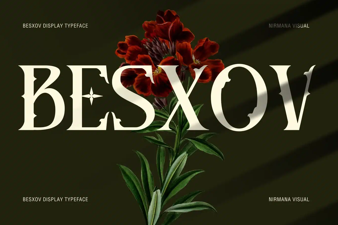 Besxov – Modern Branding Logo Font font preview