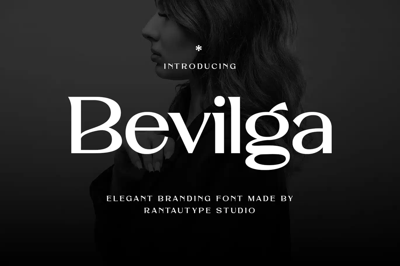 Bevilga Elegant Branding Font font preview