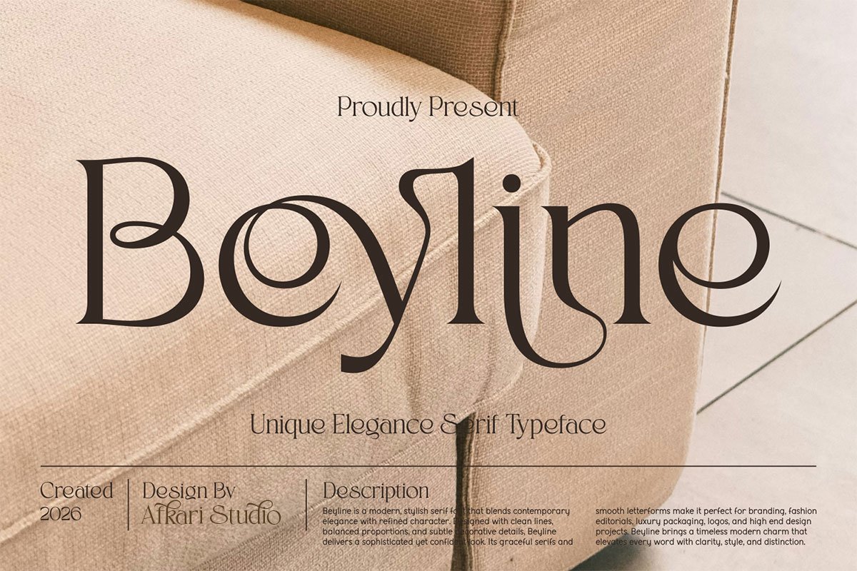 Beyline Font font preview