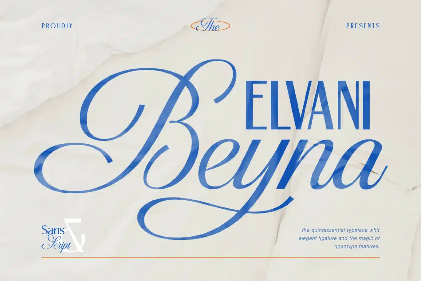 Beyna Elvani Font font preview
