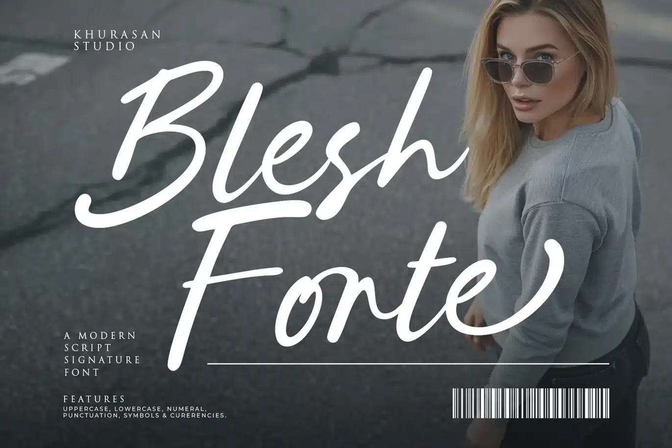 Blesh Forte – a Modern Script Signature Font font preview