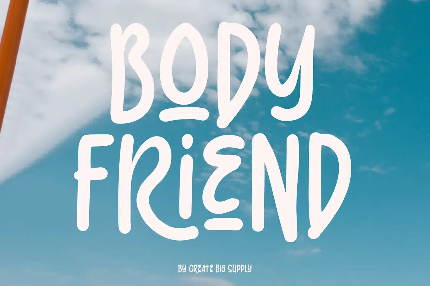 Body Friend – Clean Display Typeface for Logos Font font preview