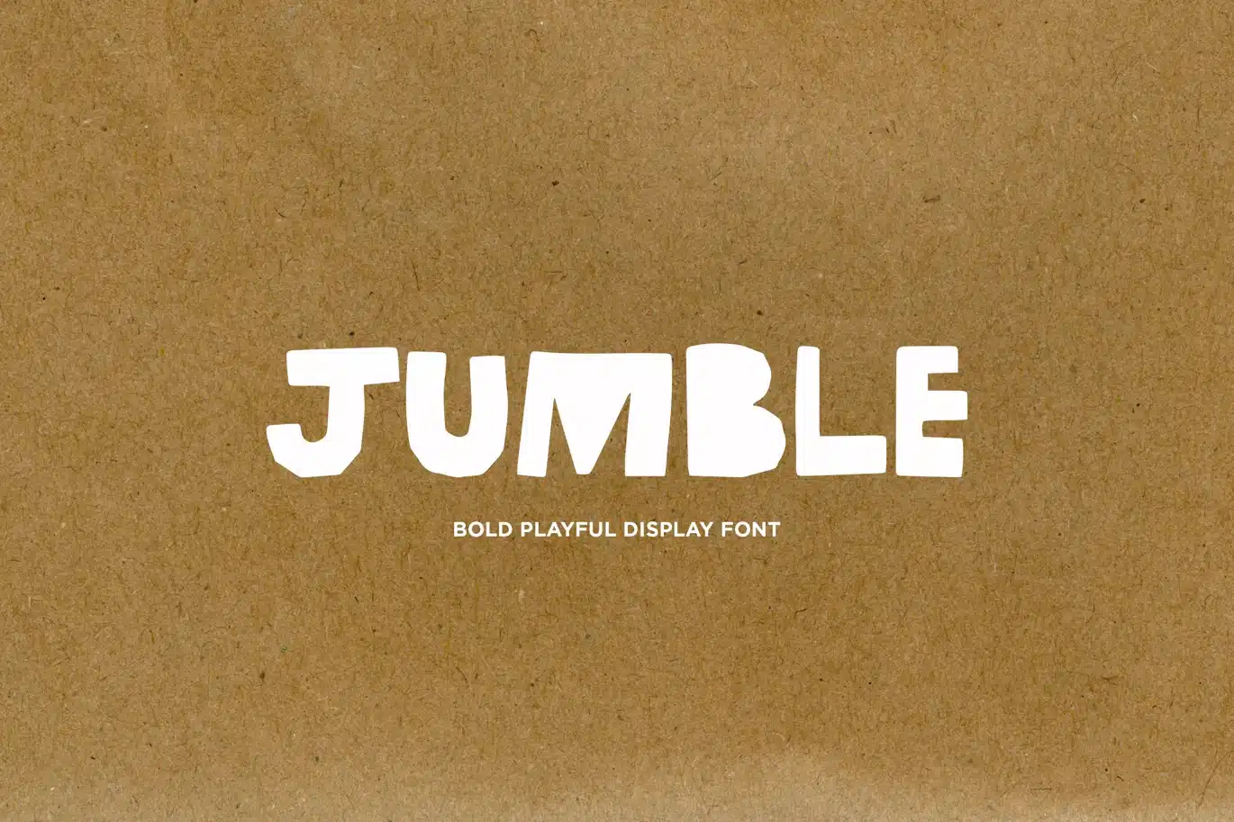 Bold Playful Display Font font preview