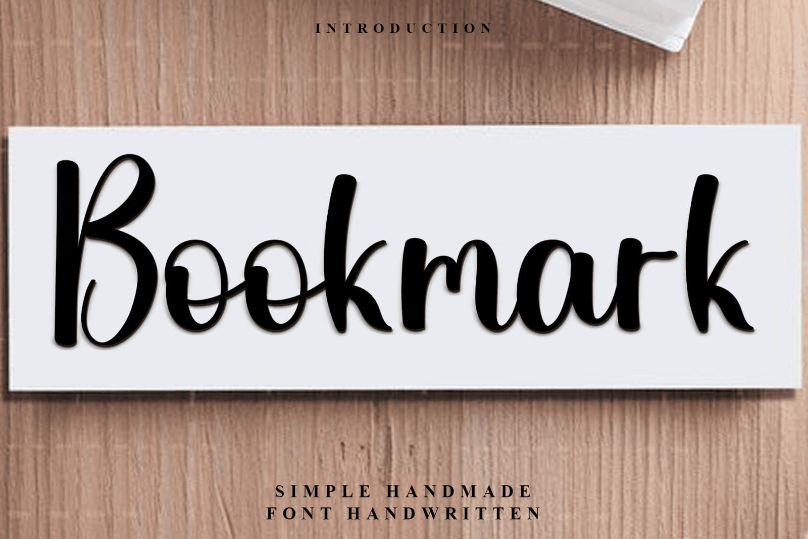 Bookmark Font font preview
