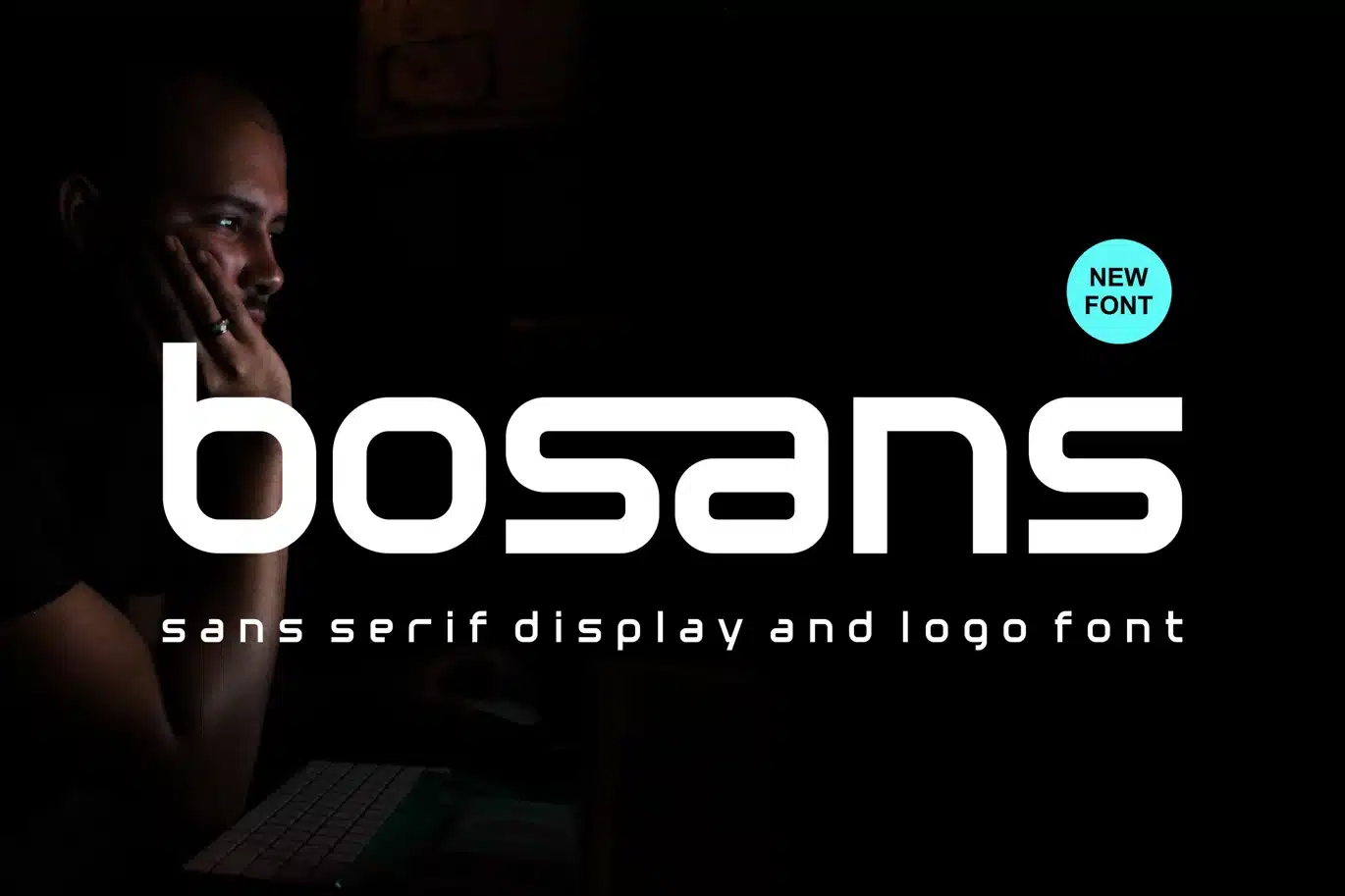 Bosans – Sans Serif Display And Logo Font font preview