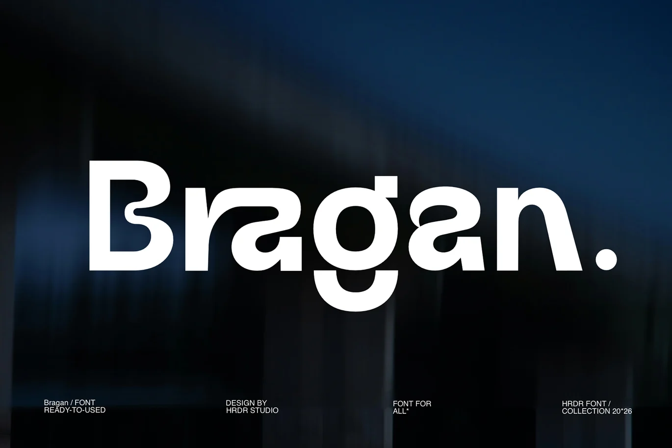 Bragan Font font preview