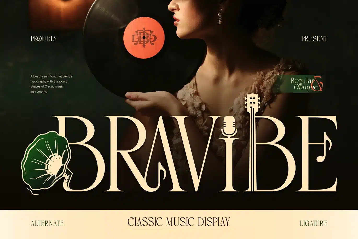 Bravibe Font font preview
