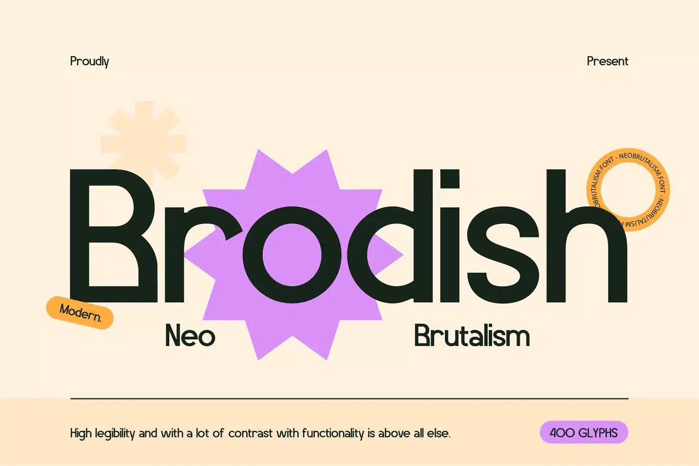 Brodish Font font preview