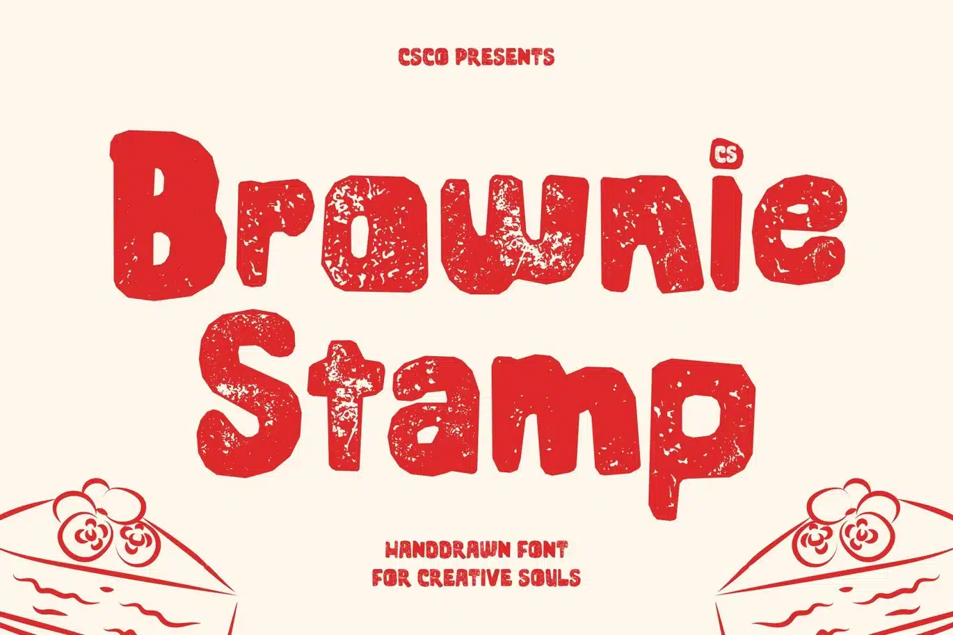 Brownie Stamp Font font preview