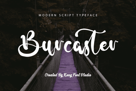 Burcaster Font font preview