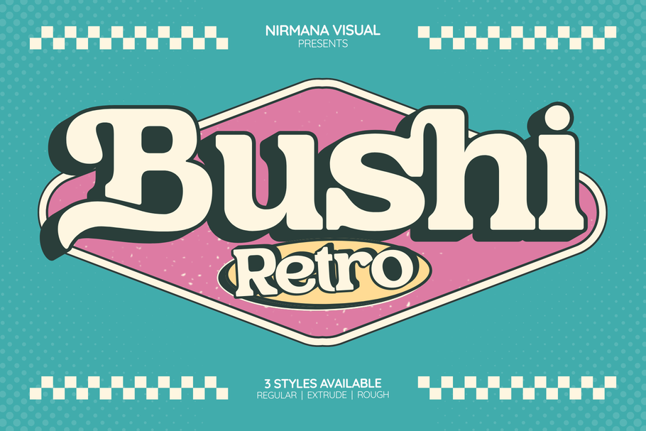 Bushi Retro Demo Font font preview