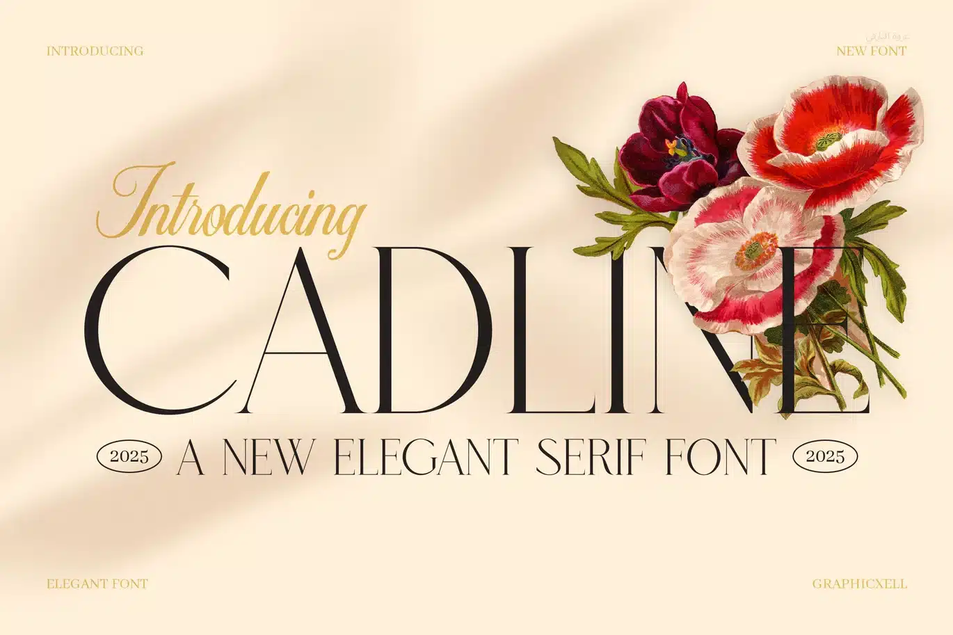 Cadline Serif font font preview