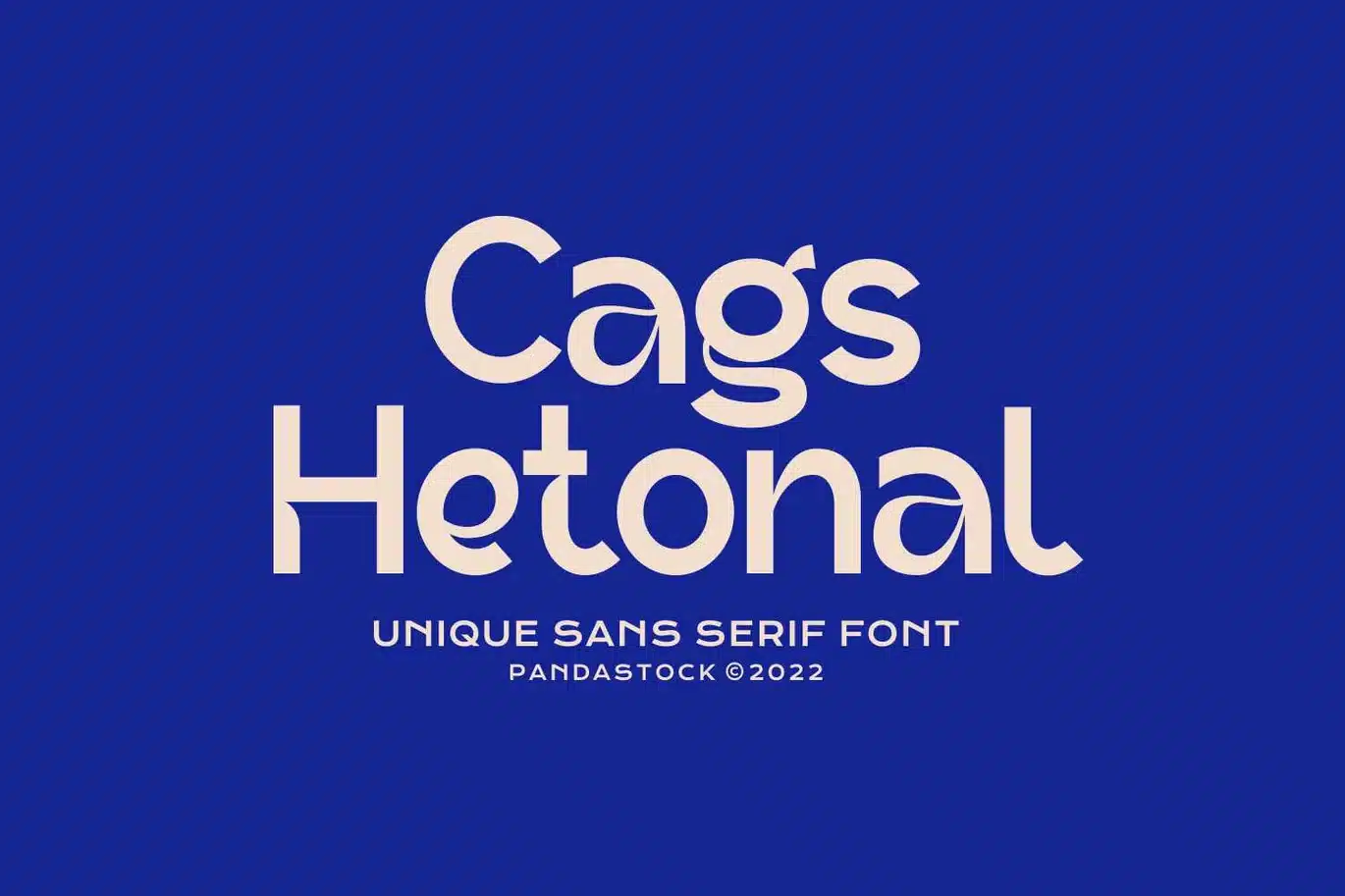 Cags Hetonal Beautiful Serif Fonts font preview