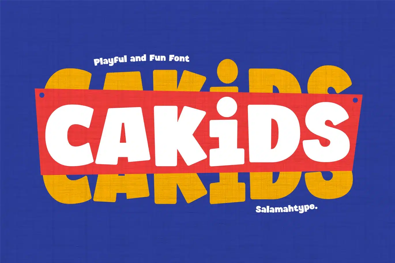 Cakids – Playful Font font preview