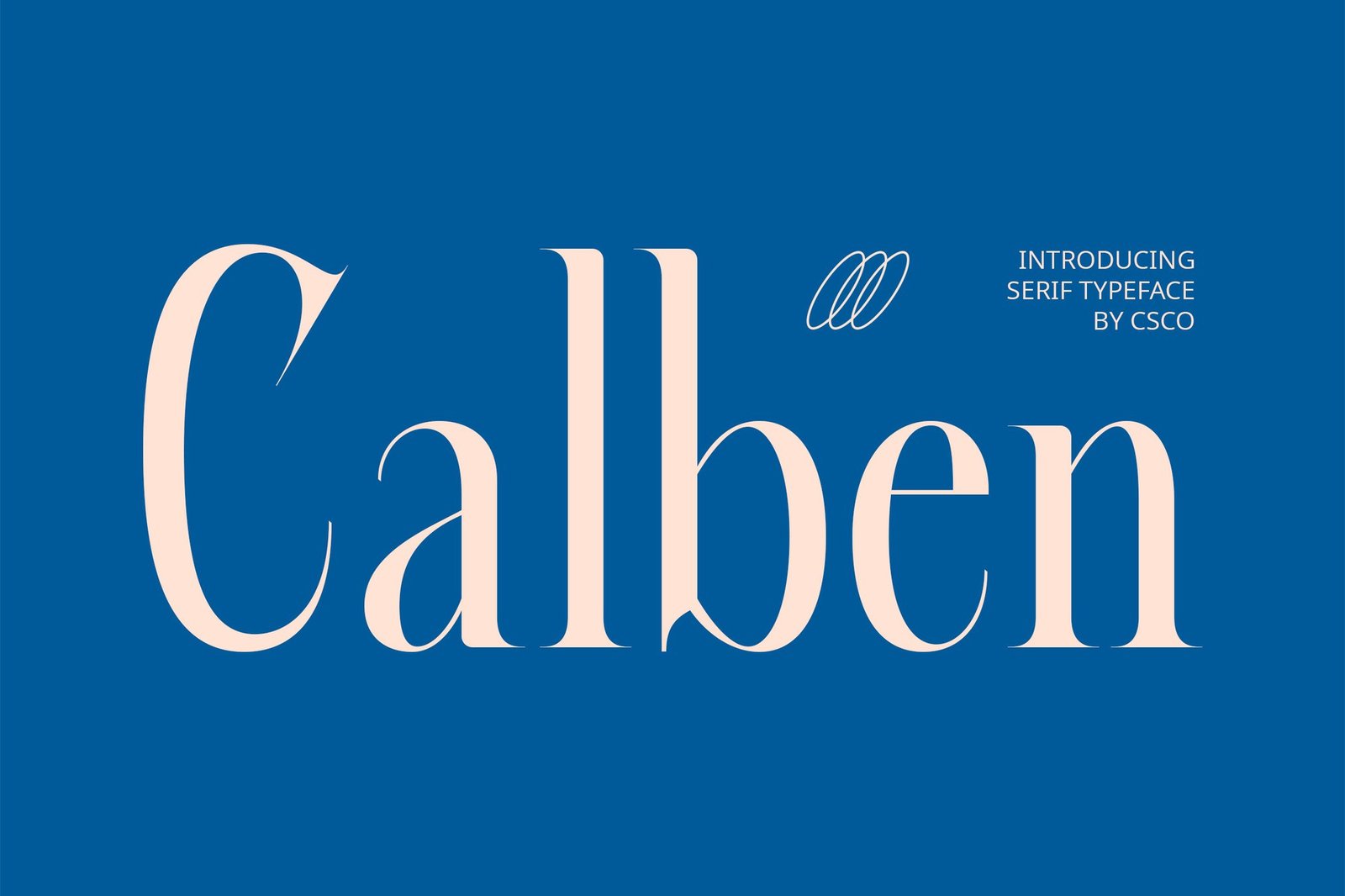 Calben – Elegant Font font preview