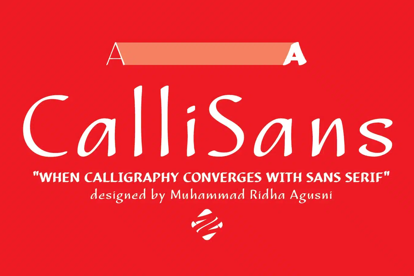 CalliSans Font font preview
