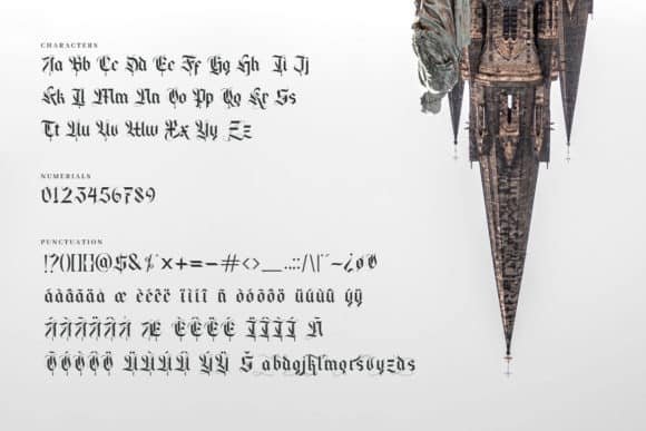 Cambridge Font font preview