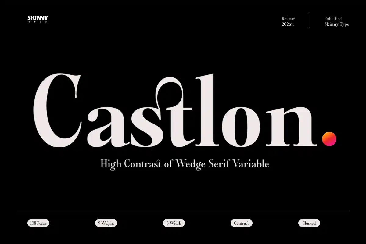 Castlon Font font preview