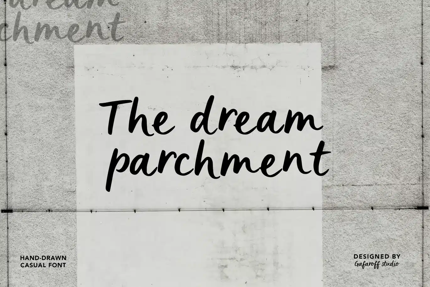 Casual Script Font font preview