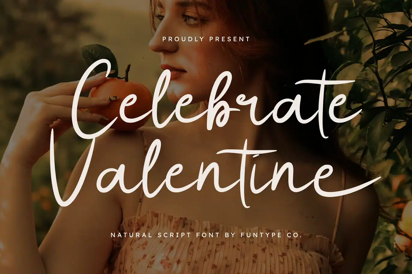 Celebrate Valentine – Natural Script Font font preview